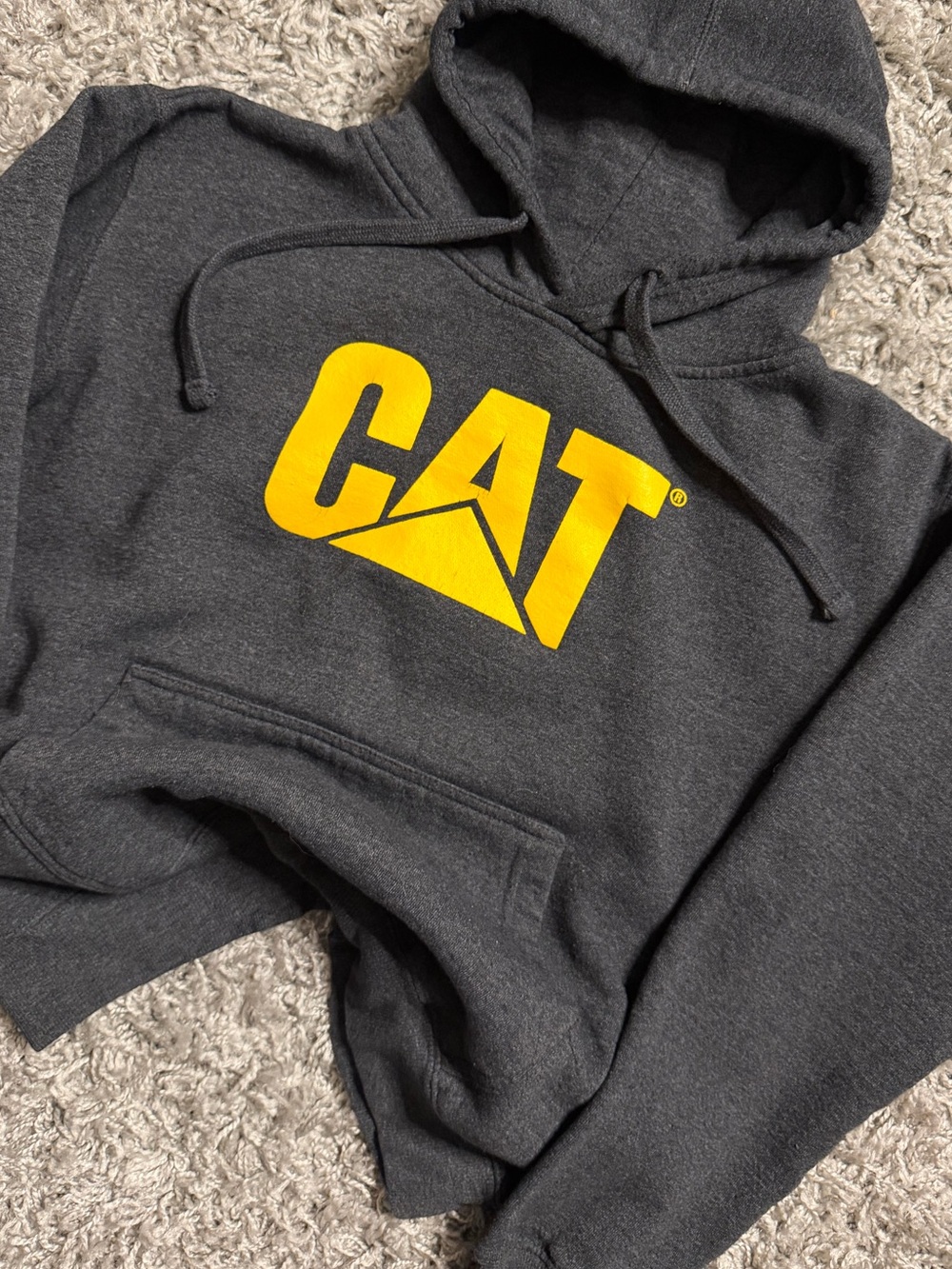 CAT Gray Hoodie